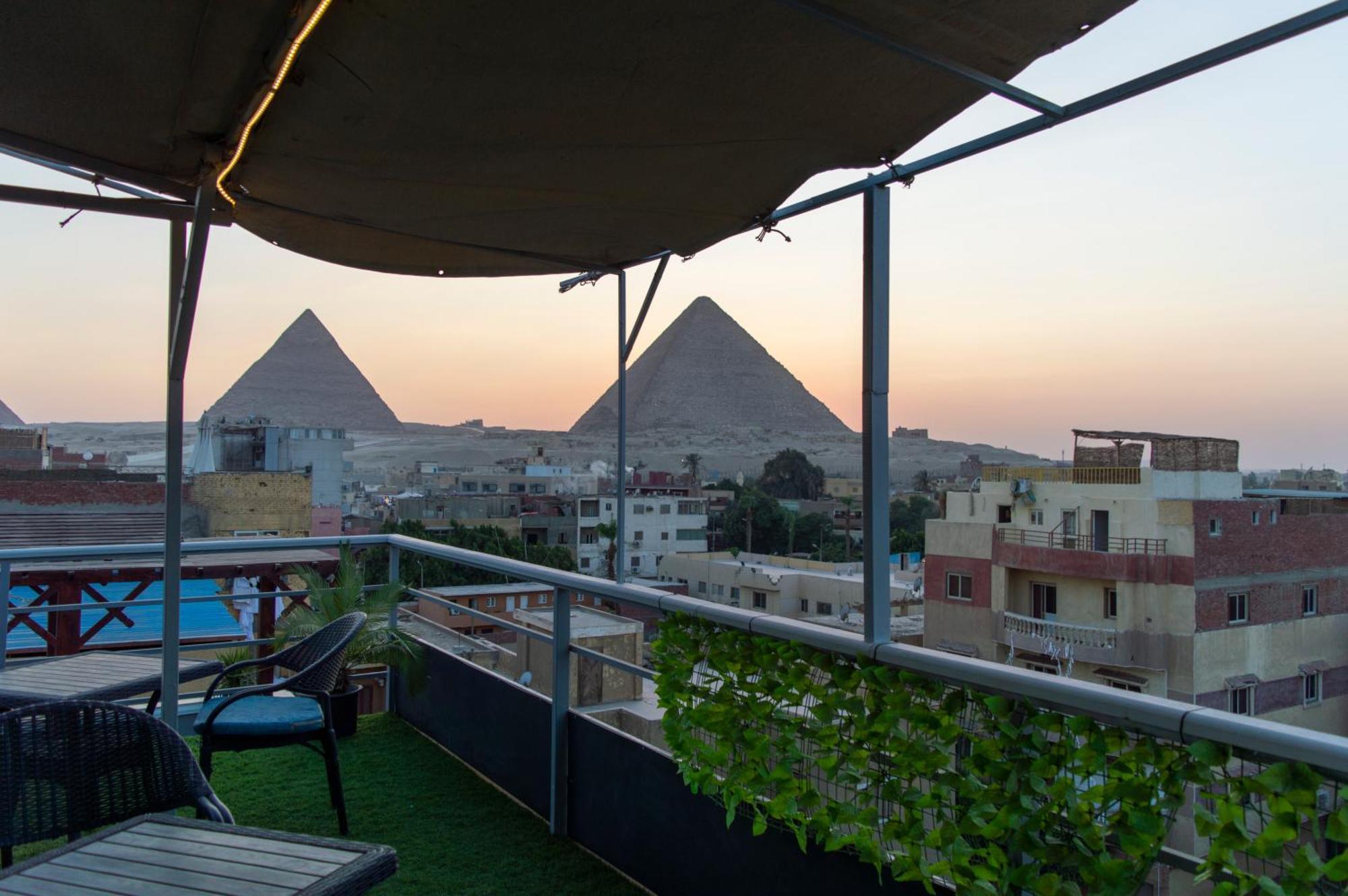 The Pyramids Gate Inn Kafret el-Gabal Εξωτερικό φωτογραφία