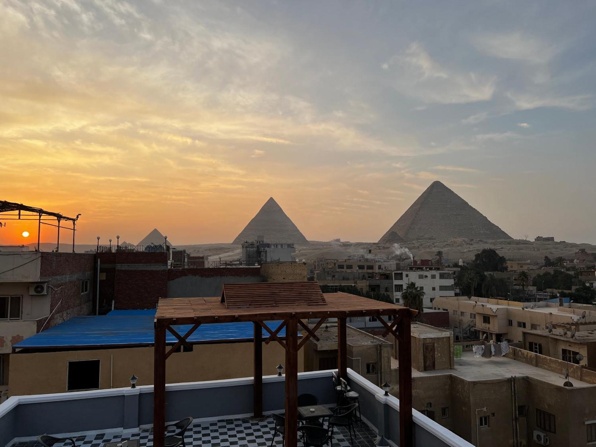 The Pyramids Gate Inn Kafret el-Gabal Εξωτερικό φωτογραφία