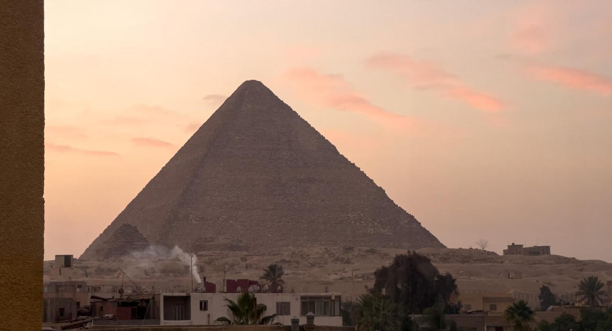 The Pyramids Gate Inn Kafret el-Gabal Εξωτερικό φωτογραφία