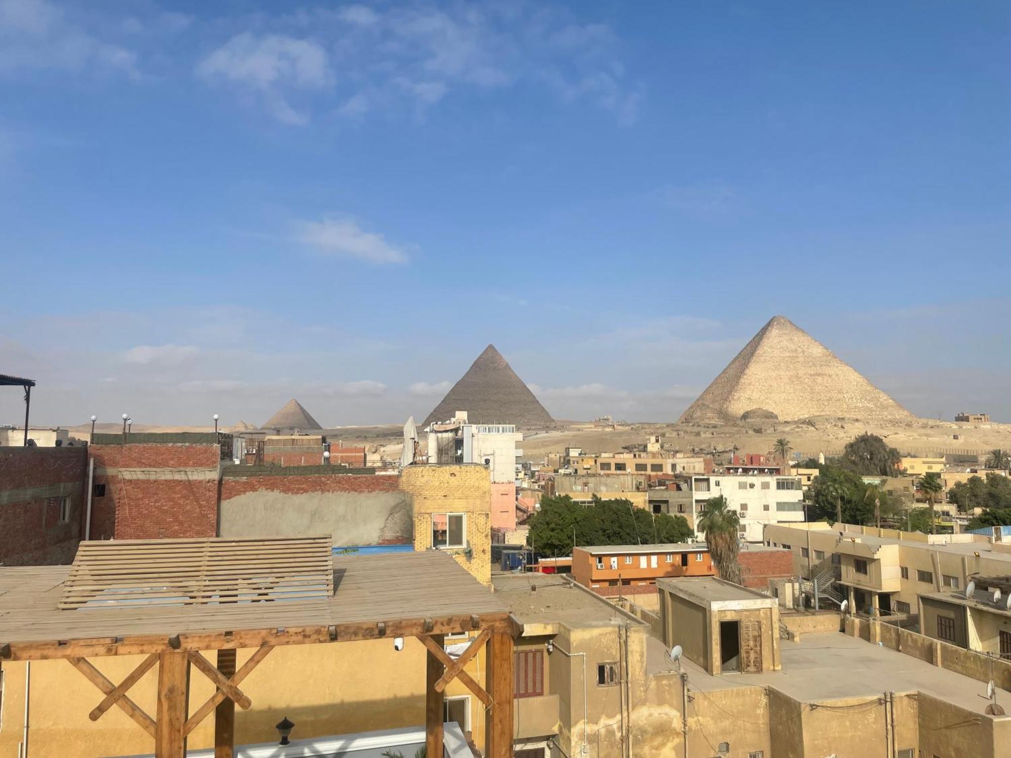 The Pyramids Gate Inn Kafret el-Gabal Εξωτερικό φωτογραφία